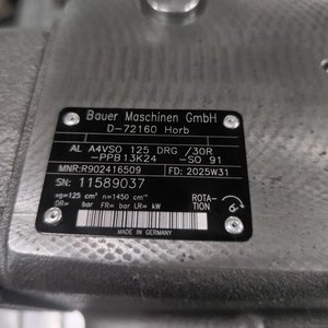 Bomba Hidráulica de Pistones Variables Rexile A4VSO125DRG/30R-PPB13K24 para Maquinaria Industrial y Uso Marino - Product Image 3