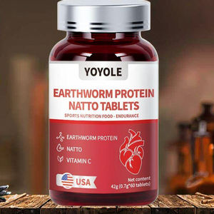 <span class=keywords><strong>Natto</strong></span> Rode Gist Regenworm Eiwit Supplement voor Cardiovasculaire en Cerebrovasculaire Gezondheid voor Volwassenen, Vaatveroudering en Zwangere Vrouwen - Product Image 4