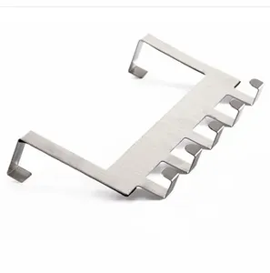 Stylish Metal Door Back <b>Hook</b> Durable Trendy Design for Hanging Clothes or Bags Easy Installation for Home Office Bedroom Use - Product Image 5