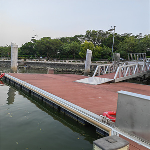 Pont ponton en aluminium préfabriqué pour les traversées de rivières Produit de fournitures marines - Product Image 5