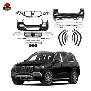 Body Kit Car Bumper Para BENZ GLS-Classe X167 GLS350 400 450 2020-IN Upgrade para M Estilo Bodykit Peças do Carro