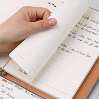 Recharges personnalisées écologiques pour classeur économique A6 A5, inserts de pages intérieures pour carnet à 6 anneaux, papier de planification