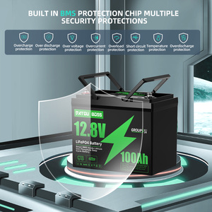 DATOUBOSS EU 창고 <span class=keywords><strong>12V</strong></span> 12.8V <span class=keywords><strong>LifePo4</strong></span> 배터리 100ah 200ah 24V 230AH 300ah 높은 방전 속도 리튬 철 <span class=keywords><strong>Lifepo4</strong></span> 배터리 RV - Product Image 4