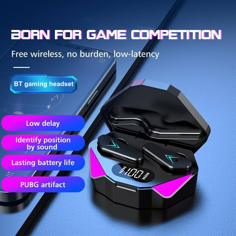 X15 TWS Gaming Earbuds - Super Bass, Low Latency
