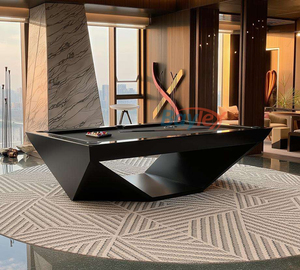 2026 New Style Low Price Modern Billiards Table Standard Size 7ft 8ft 9ft Slate Bed Professional Pool for Home DZ Luxury Style E - Product Image 1