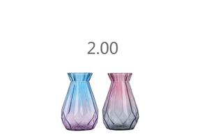 Commercio all'ingrosso Della Decorazione di Primo Piano Dots Colourful Del Fiore Vaso di Bottiglia di Vetro - Product Image 4