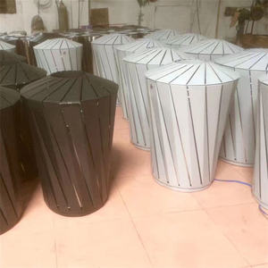 <span class=keywords><strong>Cubo</strong></span> de <span class=keywords><strong>basura</strong></span> de acero mediano simple para exteriores, <span class=keywords><strong>cubo</strong></span> de <span class=keywords><strong>basura</strong></span> de metal <span class=keywords><strong>bonito</strong></span> para parque exterior, papelera de reciclaje comercial para patio - Product Image 6