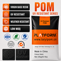 Granulés de polyoxyméthylène (POM) haute résistance aux UV, matière première plastique, qualité moulage par injection, résistance à la traction 68 MPa