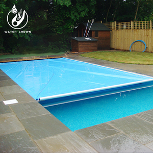 Corona de agua, cubierta de <span class=keywords><strong>piscina</strong></span> automática de alta calidad, Material de PVC duradero para piscinas al aire libre para niños - Product Image 5