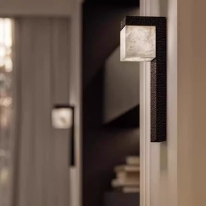 เจีย เหวินจุนโคมไฟติดผนังสไตล์มินิมอลสมัยใหม่ LED 220V สำหรับห้องโถง ห้องนอน ห้องนั่งเล่น - Product Image 1