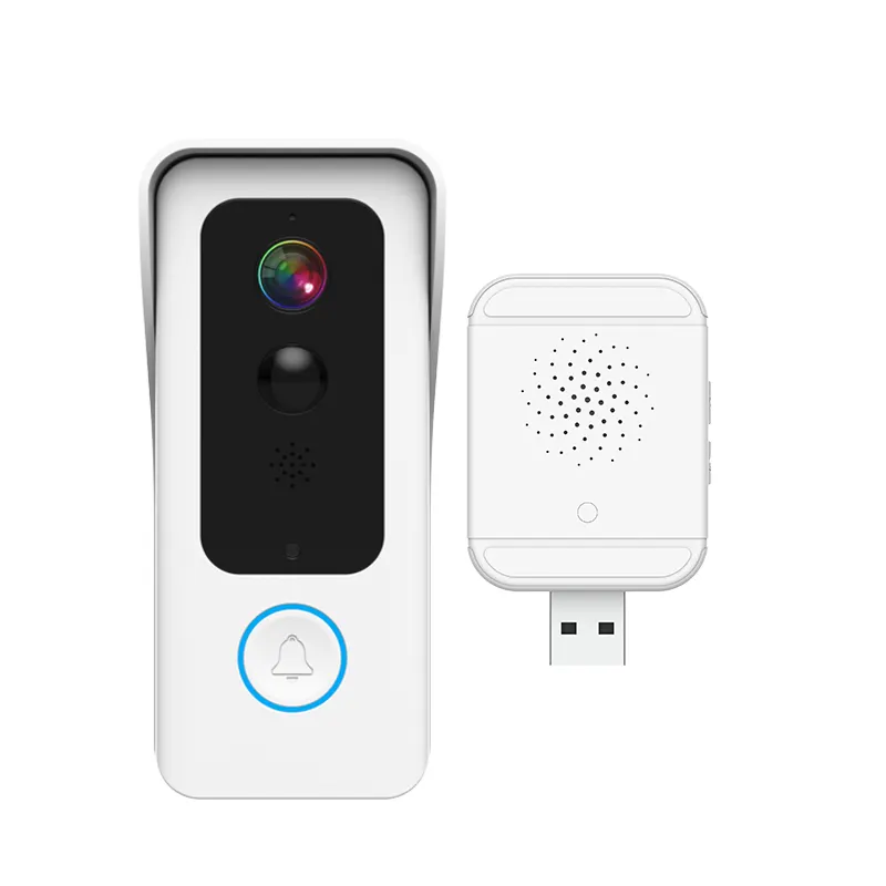 1080P Wireless Home Security Dingdong Visuele Deurbel Camera Intercom Deurtelefoon I-Cam + Smart Wifi Ring Video deurbel