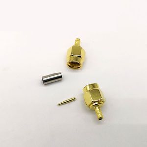 Conector Macho SMA - Rosca Interior J-1.5 (Compatible con RP-SMA Hembra) con Cable RG174/RG316 para Conexión de Antena RF - Product Image 3