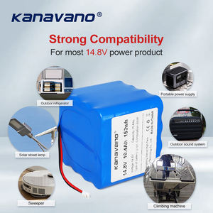 Paket Baterai Lithium Ion 18650 4S yang Dapat Disesuaikan 14.8V 4S1P-4S7P 3-15Ah Isi Ulang 800 Siklus Lampu Jalan Tenaga Surya - Product Image 6