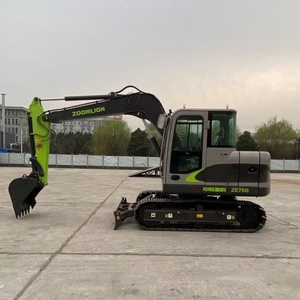 Excavatrice sur chenilles ZOOMLION ZE75G de 7,5 tonnes, presque neuve, de marque chinoise de premier plan, à vendre - Product Image 1