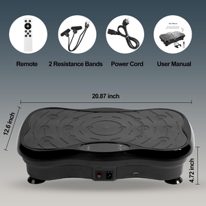 Plateforme vibrante oscillante puissante pour la perte de <span class=keywords><strong>poids</strong></span> et le fitness à domicile, vente en gros directe usine de machines d'exercice ABS - Product Image 6