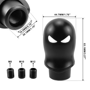 หัวเกียร์รถแข่ง Muge Racing Ghost ทำจากอลูมิเนียมอัลลอยด์ ใช้ได้กับรถยนต์ทั่วไป น้ำหนักเบา สำหรับเกียร์ธรรมดา - Product Image 3