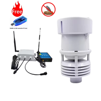 Station météo ultrasonique RS485 Modbus 7 en 1, capteur micro-météorologique avec 4G MQTT pour l'agriculture intelligente et les installations solaires