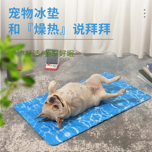 Hot Selling Summer <span class=keywords><strong>Cooling</strong></span> Hunde matte PVC-<span class=keywords><strong>Gel</strong></span> matte mit festem Muster, um Haustiere im modernen Stil kühl zu halten - Product Image 2