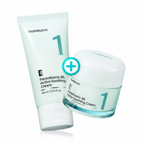 Numbuzin No. 1 Pantothenic B5 Crema calmante activa 80ml Paquete doble Producto para el cuidado de cicatrices de alta calidad - Product Image 2