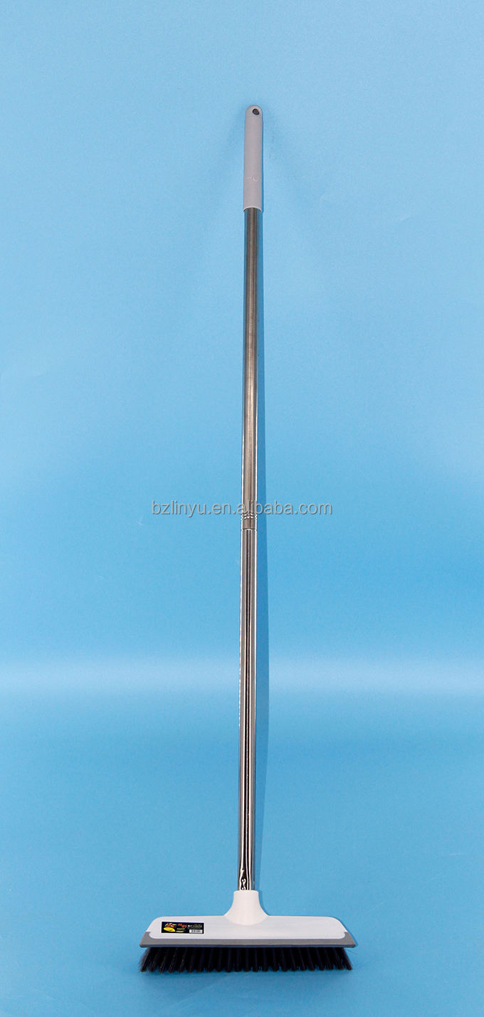 Scopa E Paletta Pieghevole Con Manico Lungo - Set Pulizia Casa E Giardino, Raccoglitore Verticale - Foto 11