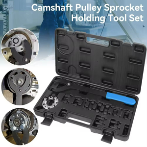 Podofo Kit d'outils de calage de distribution pour arbre à cames OEM T10172A T10554, comprenant un outil de maintien de poulie et une clé de blocage de pignon de distribution - Product Image 2