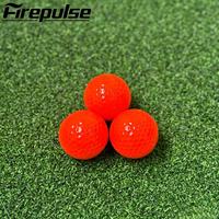 Balles de golf de tournoi Orange 2 pièces en Surlyn, balle de golf de tournoi haute compression en Surlyn, balle de golf haute performance