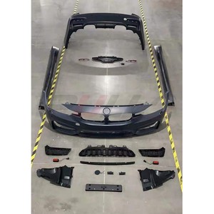 Kit de carrocería de parachoques de coche de alta calidad para <span class=keywords><strong>BMW3</strong></span> F30 2005-2008 actualización a F30 M3 BodyKit con montaje de parachoques trasero delantero tubo de escape - Product Image 1