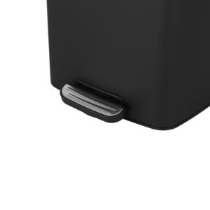 <span class=keywords><strong>Cubo</strong></span> de <span class=keywords><strong>Basura</strong></span> con Pedal, Color Negro, Recubrimiento en Polvo, 30L, Cuadrado, Cierre Suave, para Cocina, Hogar, Tamaño Grande, <span class=keywords><strong>30</strong></span> <span class=keywords><strong>Litros</strong></span> - Product Image 6