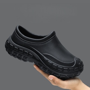 Chaussures de chef Bomei très vendues, antidérapantes, résistantes à l'huile, imperméables, en EVA, résistantes à l'usure, en caoutchouc, unisexes, chaussures de sécurité pour l'automne - Product Image 2