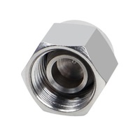 Raccord de Tuyau Hydraulique Haute Pression en Acier Inoxydable 304 à Double Ferrule 1/8" - 1"