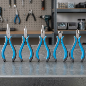 FERVI SERIE Electronic <b>Pliers</b> 0.47kg 110-125mm Essential Tool for Soldering and Repair Work - Product Image 3