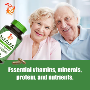Suplemento para el Cuidado de la Salud, Cápsulas de Alfalfa para el Bienestar General, Aumenta la Energía, Cápsulas de Alfalfa Herbales Naturales - Product Image 6