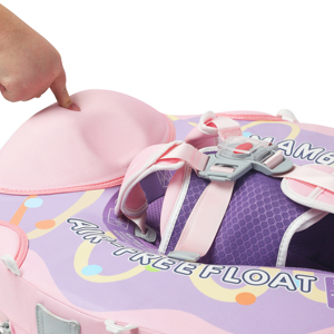 Flotador para Bebé con Diseño de Donut, No Inflable, con Toldo para el Sol |   Flotador de Natación Seguro para Bebés, para Piscina y Playa - Product Image 3