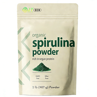 Poudre de Spiruline Prix Usine 907g Vente en Gros Arthrospira Platensis Protéine Végétale Superaliment Vert Smoothie OEM ODM