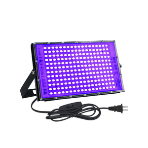 Led <span class=keywords><strong>UV</strong></span> Lights cho Glow Đảng 100W 300W 400W 110V 220V không thấm nước Blacklight Đèn pha 395nm Spotlight đèn cho Halloween Trang trí nội thất - Product Image 4