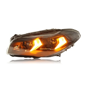 Nuevo Conjunto de Lentes LED con Temperatura de Color de 6000k para la Luz Diurna Delantera de Ceja Azul de la Serie 5 F18 de 10-17 - Product Image 5