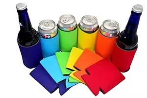 Custom Logo Reusable Neoprene Insulated <strong>Drink</strong> Cup Sleeve Wine <strong>Cooler</strong> Bag - Product Image 2