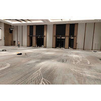 Moquette sur mesure pour hôtel, 100% nylon, résistante au trafic intensif, adaptée aux halls d'hôtels 5 étoiles, aux couloirs et aux chambres d'hôtes.