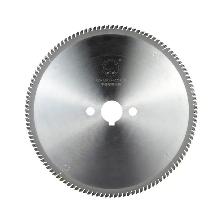 Hojas de sierra de placas de acero de Color para sierra circular especial de acero de color manual o completamente automático