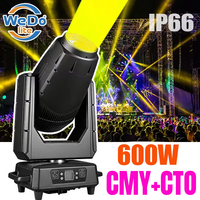 Projecteur LED mobile RGBW 600W étanche IP66 avec CMY CTO, Cabeza Movil DMX512, éclairage de scène pour DJ, discothèque, concert