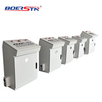 Armoire de commande électrique industrielle PLC, boîte de distribution d'alimentation avec panneau de commande à boutons poussoirs pour système d'automatisation