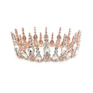 Couronnes de <span class=keywords><strong>mariage</strong></span> en strass, couronnes de mariée en métal, diadèmes, prix de gros bon marché, designs variés - Product Image 2