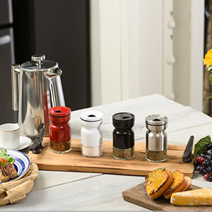 Coquetelos de sal e pimenta de aço inoxidável, melhor preço, garrafa de mecânico quente, pimenta, vidro, sal, coqueteleiras, potes a granel - Product Image 6