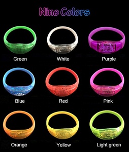 Bracelet LED Lumineux à Commande Sonore et Vibrations pour Fête du Nouvel An - Nouvelle Promotion à Prix Abordable - Product Image 4