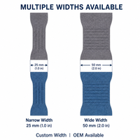 Sangle en jacquard fluorescente JUDE OEM certifiée GRS OEKO-TEX, résistante à l'abrasion, pour gilet de sécurité