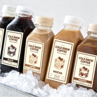 Étiquettes personnalisées pour aliments congelés, étiquettes pour glaces et boissons, étiquettes résistantes aux basses températures, étiquettes d'emballage alimentaire, directement de l'usine