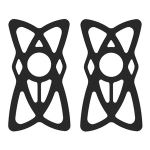 Soporte de silicona para teléfono para manillar de bicicleta, negro, ajustable, con banda elástica, absorción de impactos segura, CW789 - Product Image 4