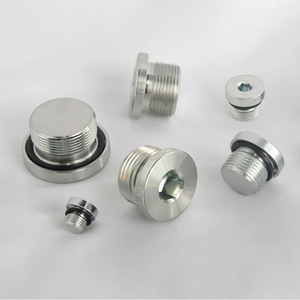 4MN-WD Metric Carbon Steel Galvanized External Thread Hexagonal <b>Plug</b> with <b>Rubber</b> Gasket Seal Product Category Seals - Product Image 2