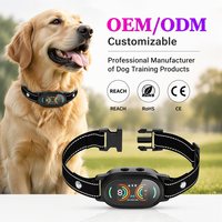IP67 Wasserdichtes Smartes Hundetrainingshalsband mit KI-Chip, Falschtrigger-Filterung, Wiederaufladbar, Umweltfreundlicher Kunststoff, für Alle Hundegrößen