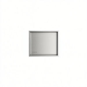 Nicchia Doccia in Acciaio Inox 15 X 13, Mensola da Bagno Incassata con Finitura Nichel Spazzolato - Product Image 1